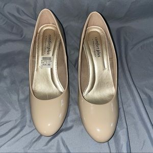 Comfort Plus Tan Heels
